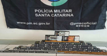 Notícia - Homem é detido com carga ilegal de vapes pronta para revenda em SC