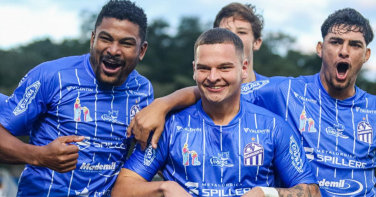 Notícia - Em busca da liderança, Caravaggio enfrenta o Blumenau fora de casa 