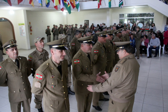 Notícia - Promoção de Oficiais e Praças reconhece serviços prestados à Polícia Militar