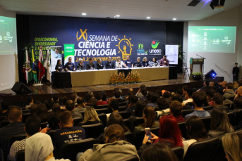 Notícia - Unesc realiza XIII Semana de Ciência e Tecnologia