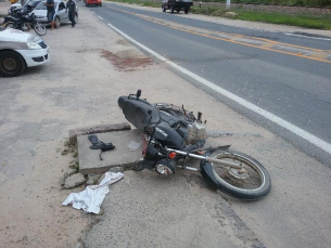 Notícia - Morre mais um motociclista no trânsito da região