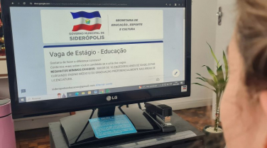 Notícia - Siderópolis abre inscrições para estágio em escolas
