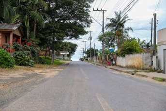Notícia - Rua Leonardo Bialeck tem revitalização iniciada em Criciúma