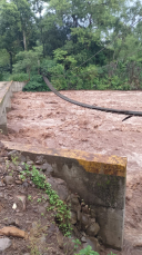Notícia - Chuva isolada de forte intensidade traz danos a Timbé do Sul