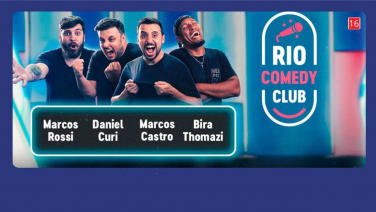 Notícia - Humor carioca invade o Teatro Criciúma Elias Angeloni com o espetáculo Rio Comedy Club