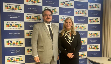 Notícia - Luciane Ceretta é eleita vice-presidente da Câmara de Educação Superior do CNE