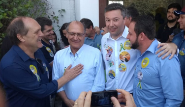 Notícia - Geraldo Alckmin visita Forquilhinha, Criciúma e Içara