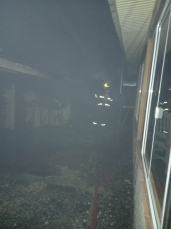 Notícia - Galpão é atingido por incêndio em Sombrio