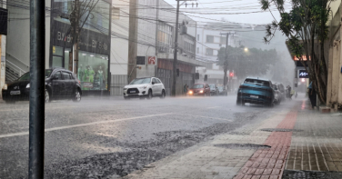 Notícia - Chuva coloca Sul de SC em alerta para alagamentos e deslizamentos
