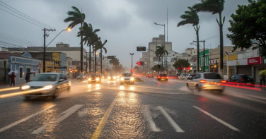 Notícia - Ciclone extratropical provoca acumulados extremos de chuva em SC