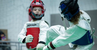 Notícia - Policial militar cria projeto de taekwondo para crianças e adolescentes em Criciúma