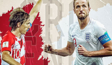 Notícia - Croácia e Inglaterra se enfrentam pela segunda vaga na final