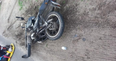 Notícia - Motociclista fica em estado grave após queda em lombada em Araranguá