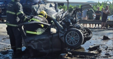 Notícia - Grave acidente mata família e provoca fila de 20 km na BR-101 em SC