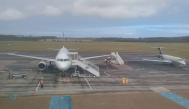 Notícia - Aeroporto de Jaguaruna registra mais de 12 mil passageiros em agosto