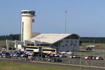 Notícia - [Atualização] Aeroporto de Jaguaruna mantém operações sem mudanças, informa secretaria