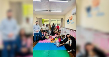 Notícia - Projeto apoiado pela Coopera transforma tecido em acolhimento para crianças da região