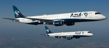 Notícia - Voo matutino da Azul de volta ao Aeroporto de Jaguaruna