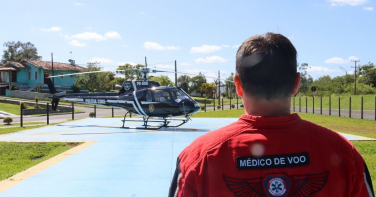 Notícia - Base própria do Saer avança e deve ser entregue até metade do ano no Aeroporto de Forquilhinha