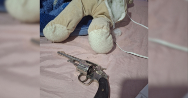 Notícia - Revólver escondido em urso de pelúcia leva à prisão de mulher em Criciúma