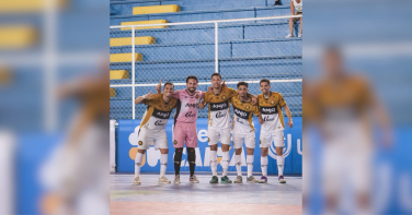 Notícia - Criciúma Futsal mostra força diante do Jaraguá e empata em jogaço pela Série Ouro 