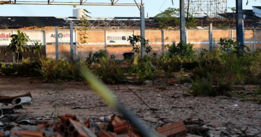 Notícia - Antiga fábrica de 60 mil m² entra na fase decisiva para virar parque de inovação em SC