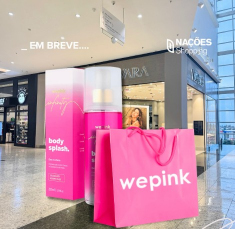Notícia - WePink inaugura quiosque no Nações Shopping