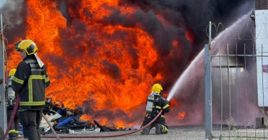 Notícia - Incêndio atinge antiga Oi em Criciúma