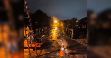 Notícia - Homem é preso após incendiar ponte em Criciúma em “protesto” por acidente