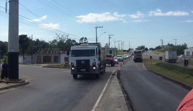 Notícia - Obras no viaduto do Presidente Vargas