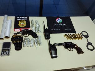 Notícia - Operação policial prende cinco pessoas em Araranguá