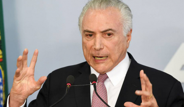 Notícia - Temer prevê transição tranquila para o próximo governo