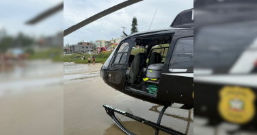Notícia - Homem sobrevive após quase uma hora de reanimação em afogamento em praia de SC