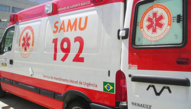 Notícia - Motociclista colide contra caminhão e ônibus em Içara