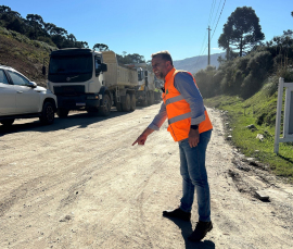 Notícia - Obras da Serra do Corvo Branco são retomadas