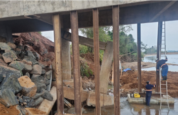 Notícia - Ponte que liga Praia Grande a São João do Sul será revitalizada