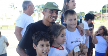 Notícia - Skatistas abrem STU com projeto de arborização em Criciúma