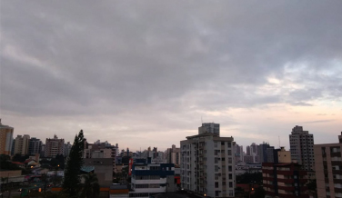 Notícia - Precipitação deve acontecer nesta sexta-feira