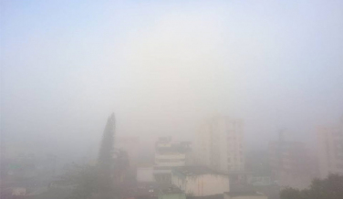 Notícia - Segunda-feira começa com neblina na região