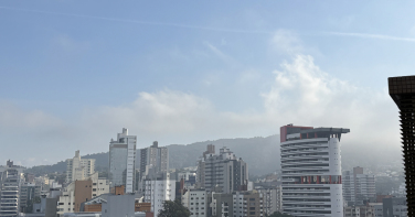 Notícia - Após semana de frio, SC amanhece com temperaturas mais amenas e muita nebulosidade