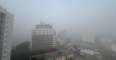 Notícia - Neblina marca o amanhecer em Criciúma e região; veja a previsão para o fim de semana