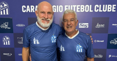 Notícia - Caravaggio apresenta Silvio Criciúma e Sérgio Doria e inicia pré-temporada com foco no acesso