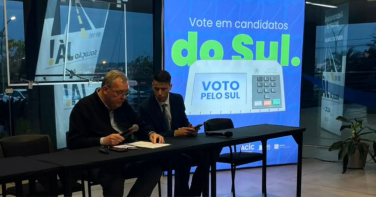 Notícia - Entidades empresariais lançam campanha “Voto pelo Sul” para fortalecer representatividade da região