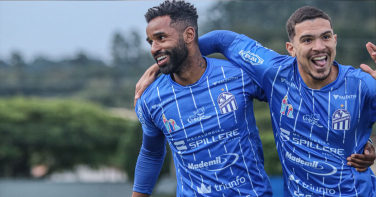 Notícia - Caravaggio aplica 9 a 0 no Jaraguá e assume a terceira posição da Série B