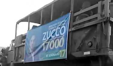 Notícia - COMPROVA: Caminhão militar em campanha? Não é bem assim...