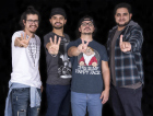Teatro Elias Angeloni recebe Os 4 Amigos + Fila de piadas