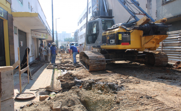 Giro Henrique Lodetti: Obras para a Rua Coberta estão em andamento