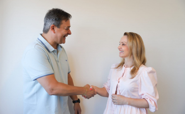 Vaguinho anuncia Geovana Benedet Zanette para a Secretaria de Educação