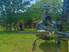 Após cair de telhado, homem precisa ser socorrido de helicóptero