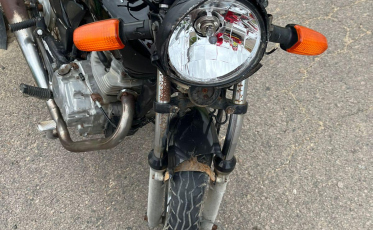 Motociclista fica ferido após acidente em Treze de Maio